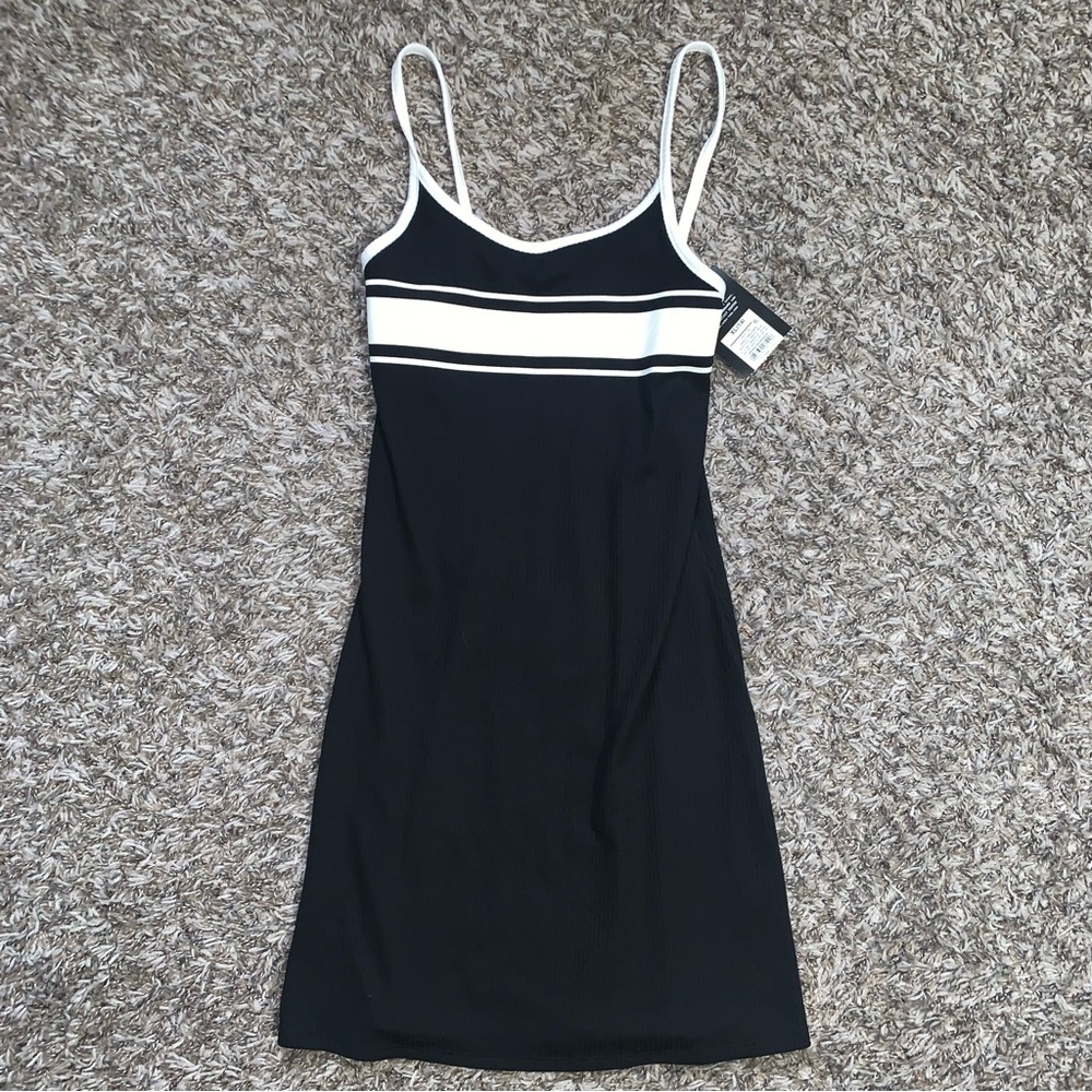 Target Girl’s XL Black and White Textured Dress